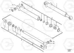 3126 Bucket cylinder EC35 TYPE 283, Volvo Construction Equipment