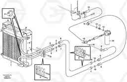 32159 Hydraulic oil cooler BL70, Volvo Construction Equipment
