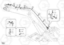 40999 Working hydraulic, oil leak on boom EC210B, Volvo Construction Equipment