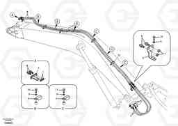 41016 Working hydraulic, slope and rotator on boom EC210B, Volvo Construction Equipment