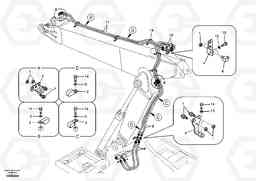 41028 Working hydraulic, slope and rotator on adjustable boom EC210B, Volvo Construction Equipment