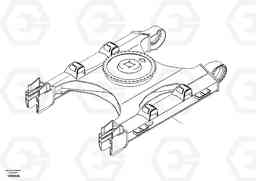 27362 Undercarriage frame EC210B, Volvo Construction Equipment