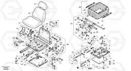 73541 Driver's seat ZL402C SER NO 6006001 -, Volvo Construction Equipment