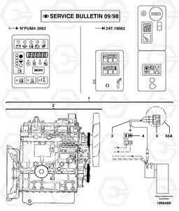 9273 Diesel engine EC50 TYPE 247, Volvo Construction Equipment