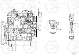 14425 Diesel engine EW50 TYPE 256, Volvo Construction Equipment