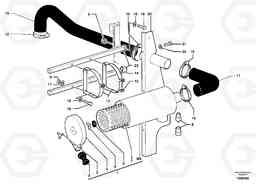 105745 Air filter EC50VV TYPE 247, Volvo Construction Equipment