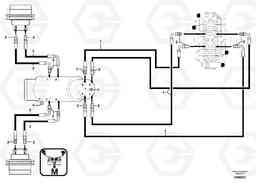 21112 Hydr. circuit. ( travelling ) EC14 TYPE 246, 271, Volvo Construction Equipment