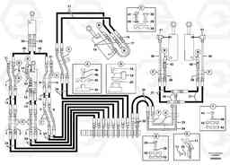 90794 Hydr. circuit ( attachment ) ( continued ) EW70VV TYPE 262, Volvo Construction Equipment