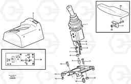 4530 Servo valve with fitting parts L50E BRAZIL, S/N 71001 -, Volvo Construction Equipment