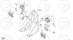 989 Lighting, front ZL402C SER NO 6006001 -, Volvo Construction Equipment