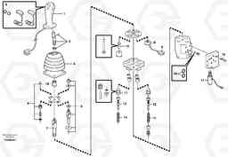78151 Servo valve, single levercontrol L70D, Volvo Construction Equipment