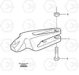 34969 Adapter kit ATTACHMENTS ATTACHMENTS WHEEL LOADERS GEN. - C, Volvo Construction Equipment