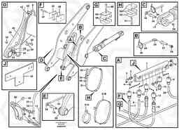 70139 Distribution block, B3. L90D, Volvo Construction Equipment