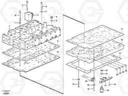 24380 Control valve L330E, Volvo Construction Equipment