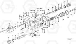 7621 Valve EW200B, Volvo Construction Equipment