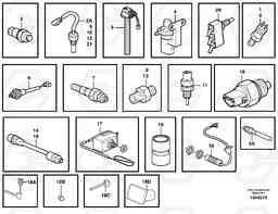 29847 Sensors, reference list L150D, Volvo Construction Equipment