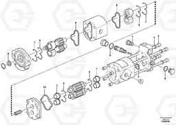 13860 Hydraulic pump EW200B, Volvo Construction Equipment