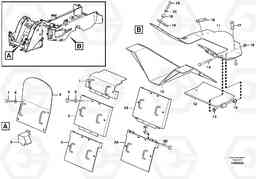 66319 Protecting plates. L180D HIGH-LIFT, Volvo Construction Equipment