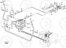 86544 Tubes for grapple L180D HIGH-LIFT, Volvo Construction Equipment