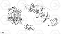 988 Alternator ZL402C SER NO 6006001 -, Volvo Construction Equipment
