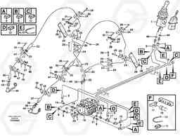 32527 Hydraulic system, 3rd function, pressure draining L50D, Volvo Construction Equipment