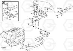 36718 Hydraulic system, return line L180D HIGH-LIFT, Volvo Construction Equipment