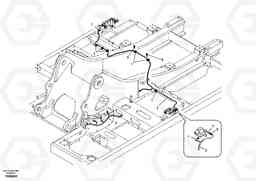 41683 Cable and wire harness for clamshell bucket EC290B, Volvo Construction Equipment