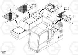 44457 Anti slip EC290B SER NO INT 13562- EU & NA 80001-, Volvo Construction Equipment