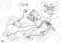 79878 Servo system, control valve to solenoid valve EC290B, Volvo Construction Equipment