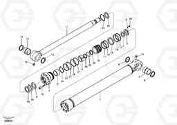 88655 Bucket cylinder EC290B SER NO INT 13562- EU & NA 80001-, Volvo Construction Equipment