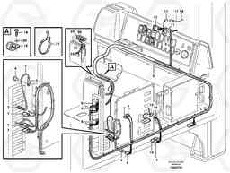 104087 Cable harnesses, cab L180D HIGH-LIFT, Volvo Construction Equipment