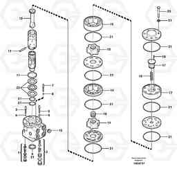 24648 Steering unit EW200B, Volvo Construction Equipment