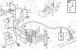 70142 Distribution block, B1 L120D, Volvo Construction Equipment