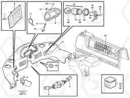 98048 Instrument panel L50E BRAZIL, S/N 71001 -, Volvo Construction Equipment