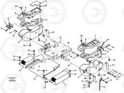 11831 Instrument panel, control panel EW160B, Volvo Construction Equipment