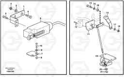 11483 Instrument panel, control panel EW200B, Volvo Construction Equipment