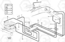 31988 Central lubrication. slewing, mono boom EW140 SER NO 1001-1487, Volvo Construction Equipment