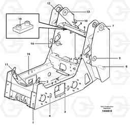 14434 Frame MC70, Volvo Construction Equipment