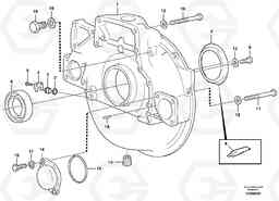 40735 Flywheel housing L180D HIGH-LIFT, Volvo Construction Equipment