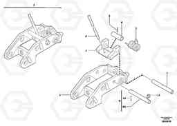 42354 Tool holder / mechanical control EC13 TYPE 600 XR/XTV, Volvo Construction Equipment