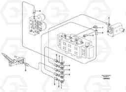 45436 Servo hydraulics, Testing sleeve EW160B, Volvo Construction Equipment