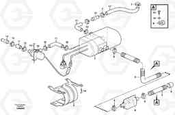 43530 Heater, diesel exhaust system EW160B, Volvo Construction Equipment