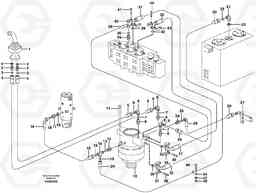 102411 Servo hydraulics, Slewing EW160B, Volvo Construction Equipment