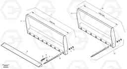 3400 Hay fork - Dirty fork ZL402C SER NO 6006001 -, Volvo Construction Equipment