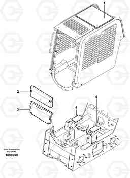 14922 Insulating matting MC70, Volvo Construction Equipment