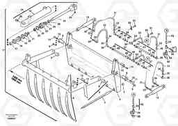 3401 Hay fork - Manure fork with grab ZL402C SER NO 6006001 -, Volvo Construction Equipment