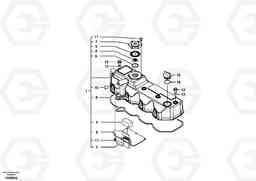 28131 Valve cover EC55B, Volvo Construction Equipment