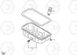 29548 Oil sump EC55B, Volvo Construction Equipment