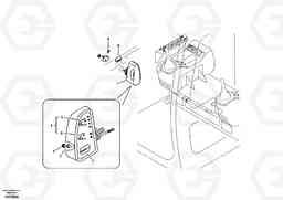 34245 Instrument panel, warning unit and information unit EC55B, Volvo Construction Equipment