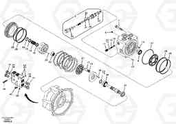 4419 Swing motor EW55B, Volvo Construction Equipment